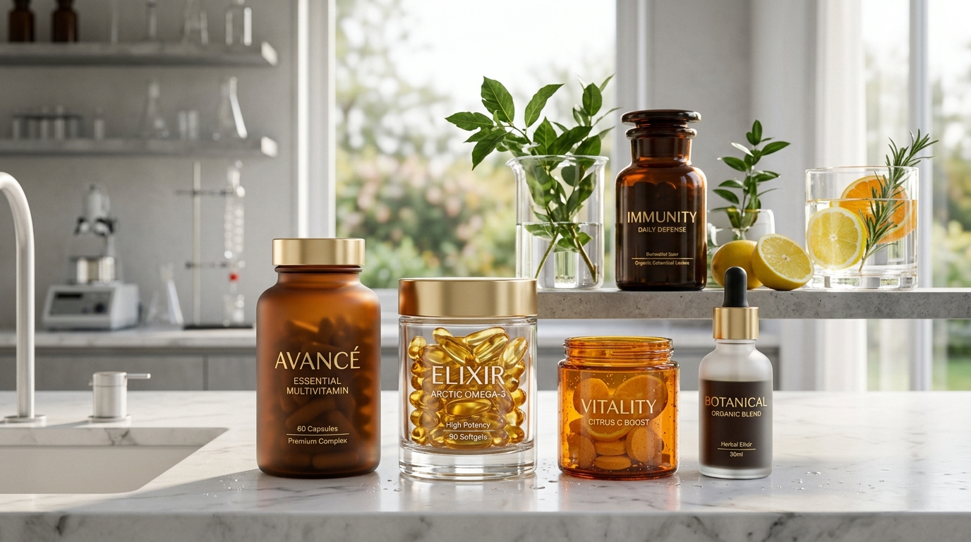 Colección de Vitaminas de Lujo